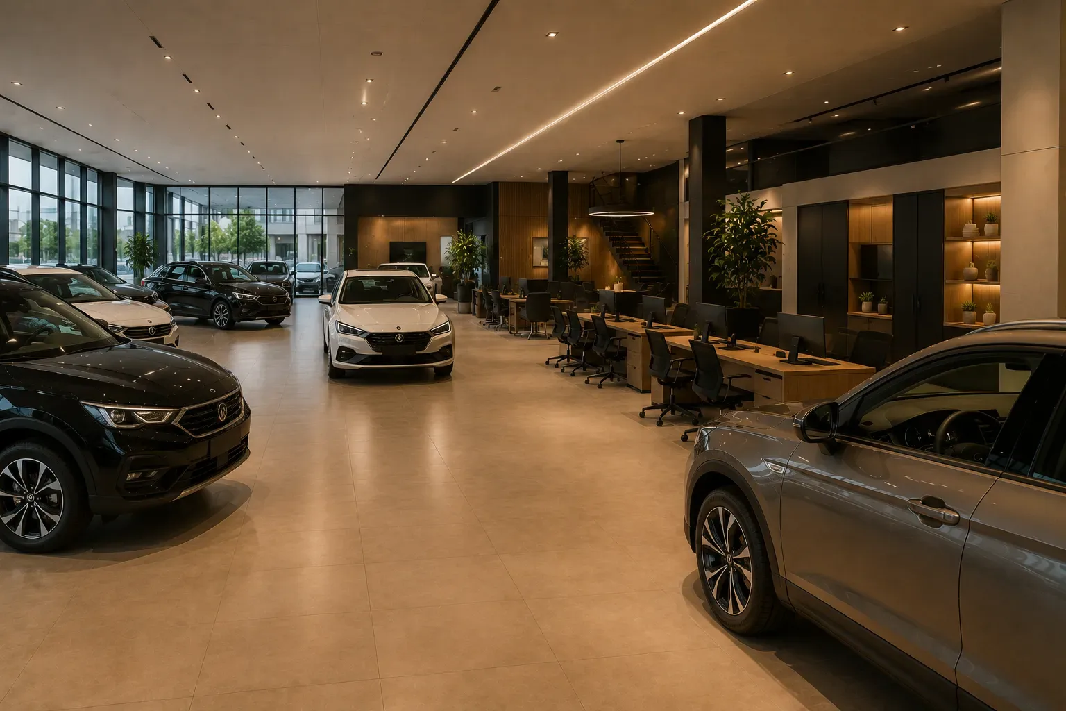 Auto Dealership Cleaning