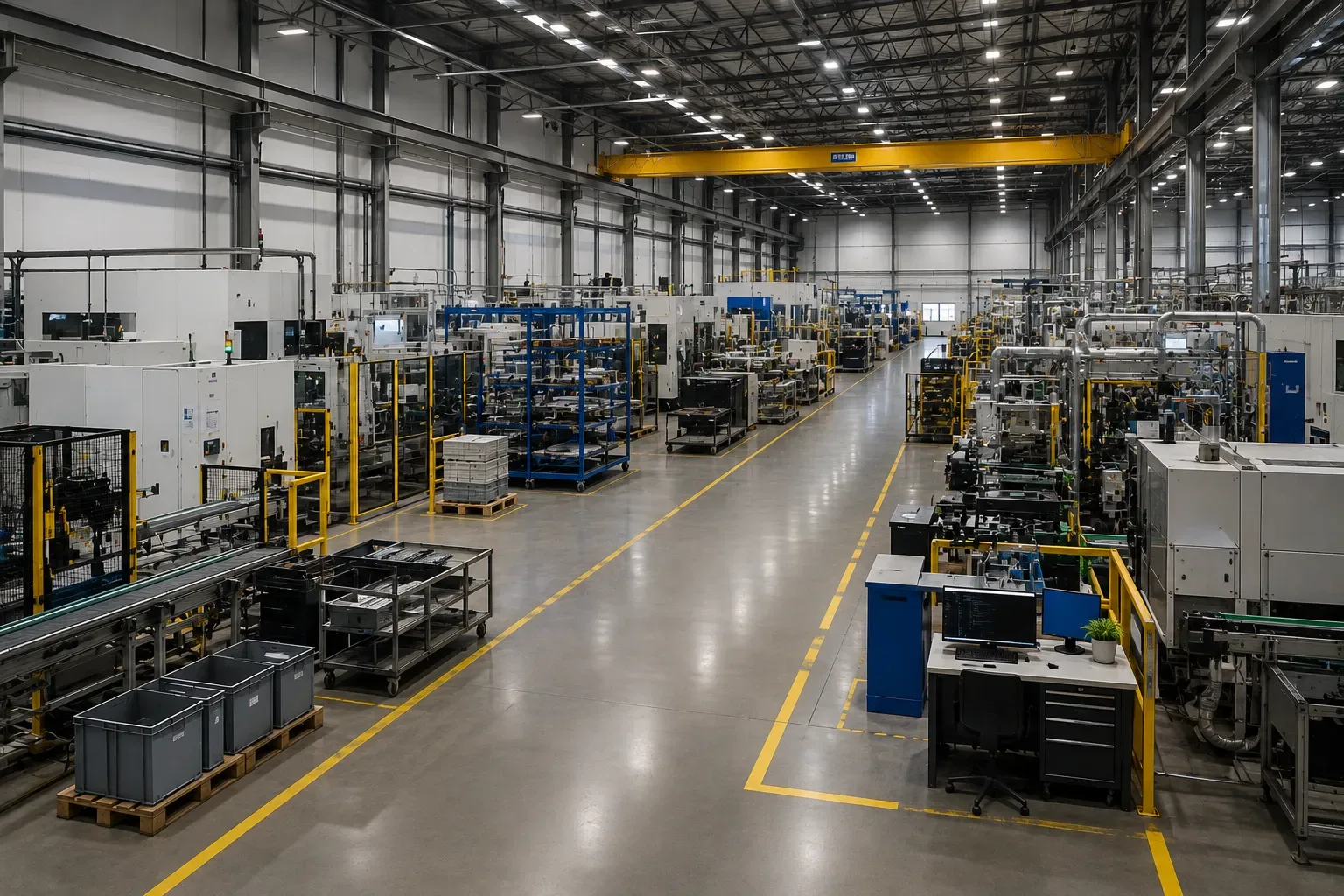 Manufacturing Facilities Cleaning